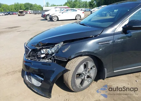 2013 Kia Optima Hybrid Ex из США, поврежденный, VIN KNAGM4AD2D5041554